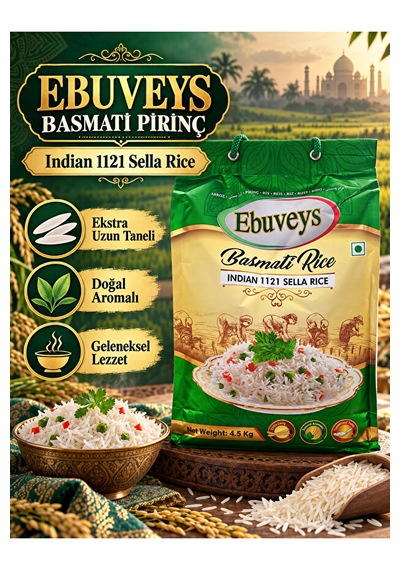 1121 Silla Basmati Pirinç 4,5 Kg