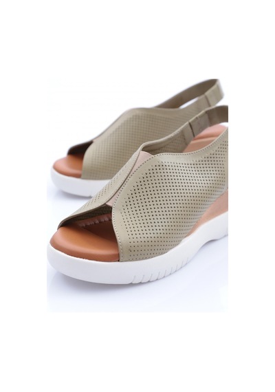 Dgn 2521405 Kadin Kalin Taban Sandalet Scarpıon