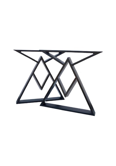 Kütük Masa Ayağı Metal Yemek Masası Ayağı Profil Ayak