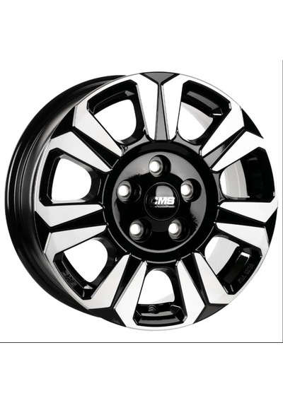 RENAULT TİCARİ ÖZELLİKLİ TRAFİK ARAÇLARINA UYUMLU JANT Cms1239 5x118 6.5x16 Et60 Cb71.1 Diamond Black