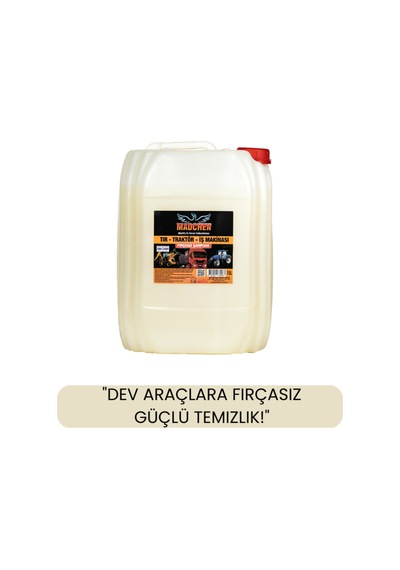 Tır Traktör İş Makinası Yıkama Ürünü 22 Kg Fırçasız