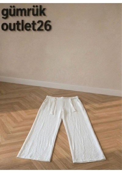 Kumaş Pantolon Beyaz