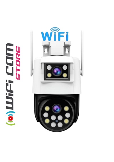 Çift Kameralı Wifi Ptz Güvenlik Kamerası Hieasy Türkçe Yazılım