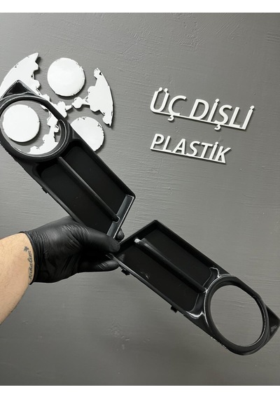 Verso Sis Farı Çerçevesi Sağ Sol Set Siyah 3d Baskı 1 Set