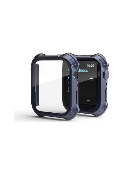 Apple Uyumlu  Watch 7 45mm Tank Zırh Kasa Ve Ekran Koruyucu Redclick Watch Gard 10