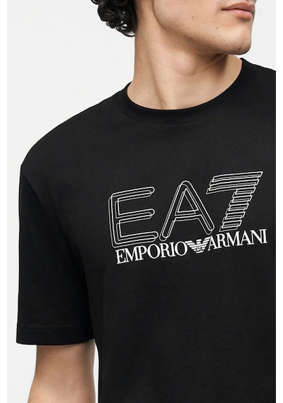 Emporio Armani Ea7 7m001308af10373 Ready To Wear Erkek Tişört Siyah