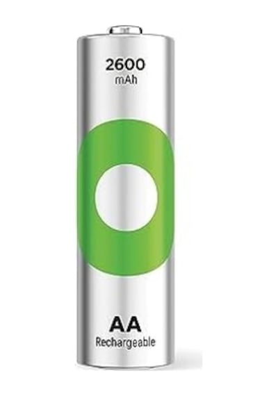 Gp Batteries Recyko 2600 Aa Kalem Ni-mh Şarjlı Pil, 1.2 Volt, 2&apos Li Kart