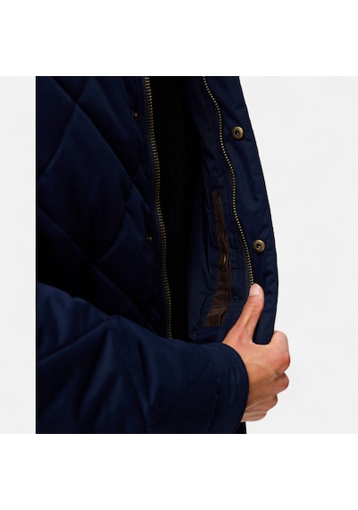 Hunter Ardwell Quılted Jacket Erkek Lacivert Mont Harm0003252-ns