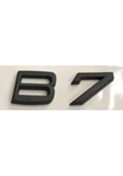 Volvo Uyumlu B7 Siyah Yazı