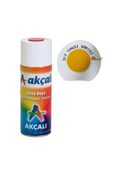 Akçalı Sprey Boya 400 Ml 317 Taksi Sarısı - 59005