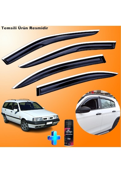 Fiat Tempra Stw Mügen Cam Rüzgarlığı Abs Nikelajlı Cam Rüzgarlığı Tüm Kasalar 4 Lü + Ebrayn 150 Ml Koku
