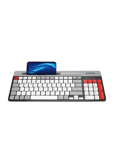 Everest KB-88 Ruby 2.4G Kablosuz Bluetooth Türkçe Q Klavye