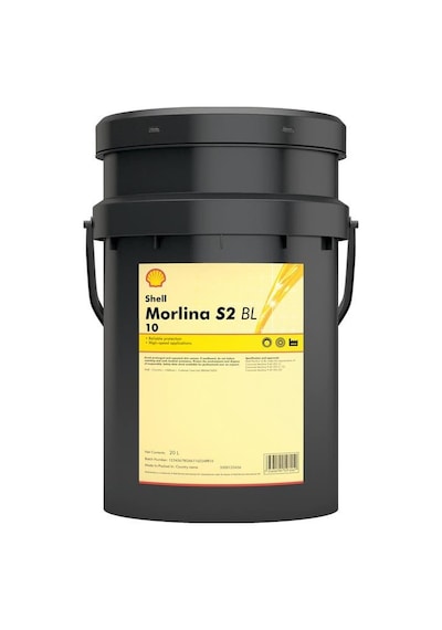 Shell Morlina S2 BL 10 Yüksek Performanslı Sirkülasyon Yağı 20 L