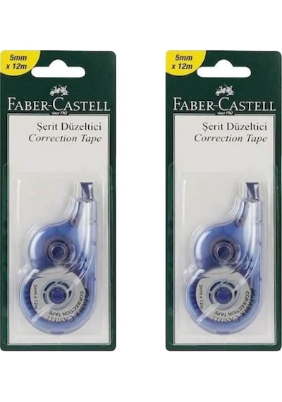Faber Castell Şerit Düzeltici 5 Mm X 12 M 2 Adet