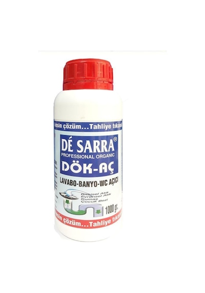 De Sarra Dök Aç Lavabo Wc Banyo Açıcı 4 x 1 KG