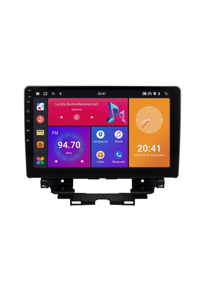 Renault Kangoo Android Multimedya Sistemi 2024-2025 Crv4900xp 10"