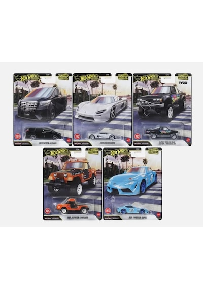Hot Wheels 2026 Premium Boulevard 151- 155 Numara 5li Set