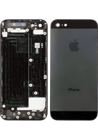 Senalstore Apple Uyumlu iPhone 5 Boş Kasa Kapak Uzay Grisi