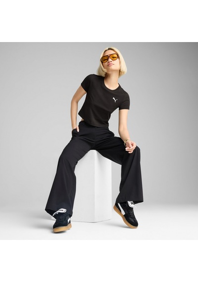 Puma Essentials Kadın Siyah Tişört 629745-01 Siyah