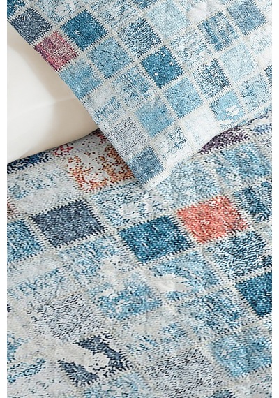 Mavi Geometrik Modern Genç Odası Tek Kişilik Pike Takımı-renk Bloklu 160x220cm Kapitone Yatak Örtüsü Kuşluk Yaprak Dokusu Mavi Geometrik Modern Genç Odası Tek Kişilik Pike Takımı-renk Bloklu 160x220cm Kapitone Yatak Örtüsü Kuşluk Yaprak Dokusu