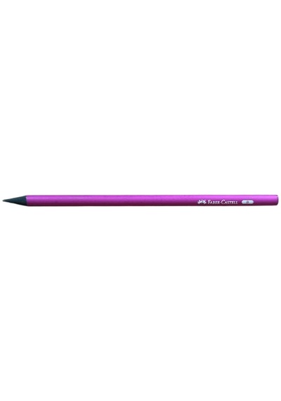 Faber Castell Siyah Kurşun Kalem B-fuşya Çok Renkli