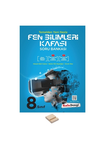 Lgs 8.sınıf Fen Bilimleri Kafası Soru Bankası Ve Telefon Standı