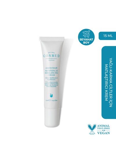 Yağlı/karma Ciltler İçin Matlaştırıcı Etkili Krem - Complete Benefıt Matıfyıng & Rebalancıng Cream 15ml