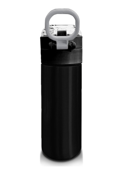Coral High Kids Siyah Pipetli Ve Direkt İçim Çelik Termos 500 Ml 31827 Siyah