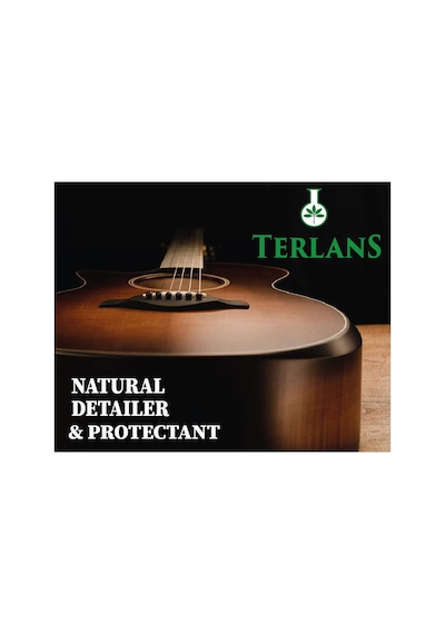 Terlans Gitar Gövde Klavye Temizleyici Parlatıcı Koruyucu Vaks Krem 100 Ml Guitar Cleaner & Polishing Wax