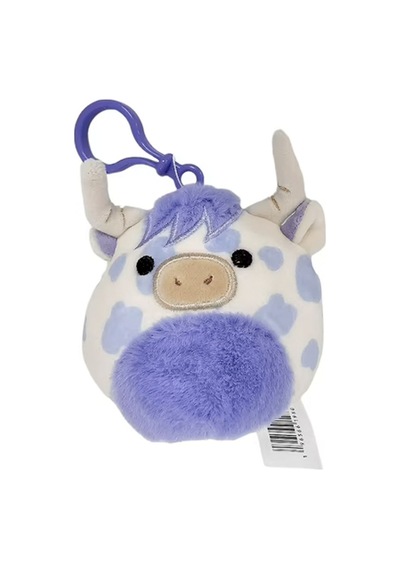 Squishmallows Sığır Conway Klipsli 9 Cm Cp00130 Çok Renkli