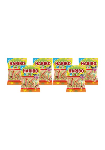 Haribo Ekşii Miami 70gr X6