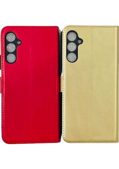 Samsung Galaxy Uyumlu A34 Kapakli Cüzdanli Korumali Kilif