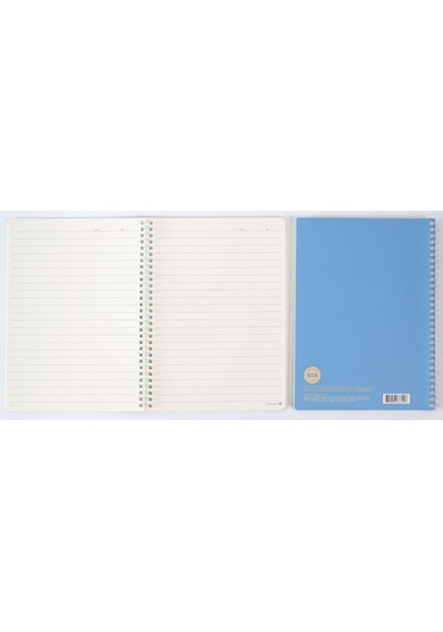 Morning Glory 3500 Çizgili Defter 26x19 Cm Mavi 11111-88892
