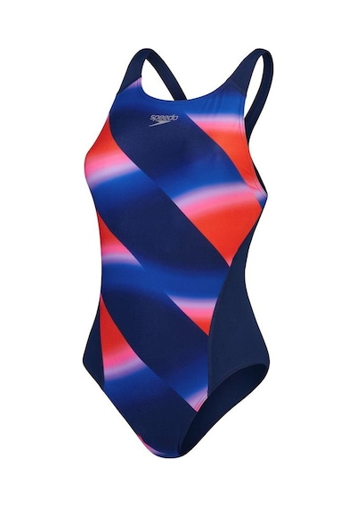 Speedo Endurance Plus Kadın Yüzücü Mayosu 8-00381616691 Çok Renkli