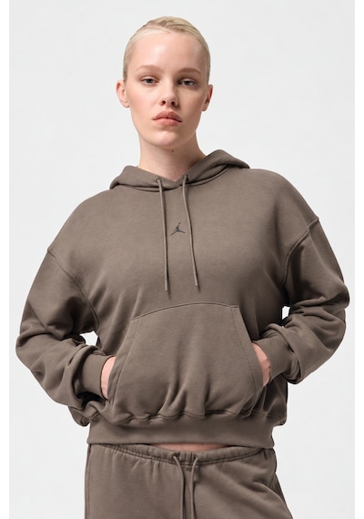 Nike Air Jordan Crossover Dri-fit Loose Fit Womens Sweatshirt Kapüşonlu Bol Kesim Kadın Sweatshirt Kahverengi Nike Air Jordan Crossover Dri-fit Loose Fit Womens Sweatshirt Kapüşonlu Bol Kesim Kadın Sweatshirt Kahverengi