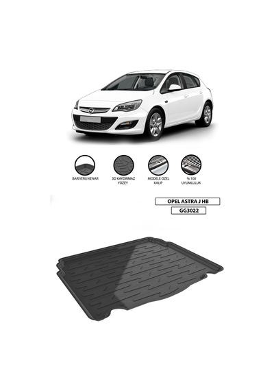 Opel Astra J Hatchback Bagaj Havuzu