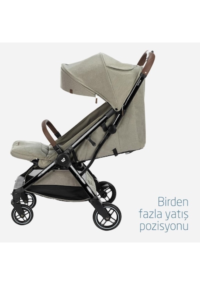 Maxi-Cosi Eva Otomatik Katlanan Kompakt Seyahat Sistem Olabilen Bebek Arabası Twillic Truffle