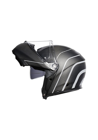 Agv Sport Modular Kask Refractive Silver