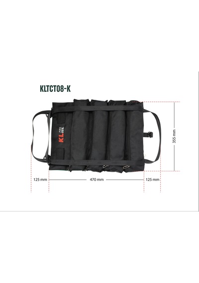 Klpro Kltct08-k Katlanabilir Alet Çantası