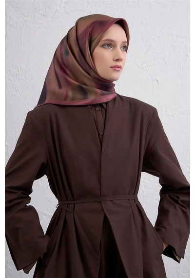 Armine Sura İpek Eşarp -2025/2026 -9436 MÜRDÜM