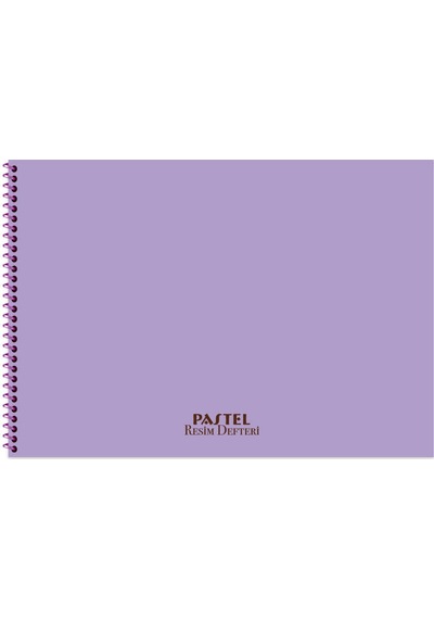 Keskin Color 35x50 20 Yaprak Spiralli Plastik Kapak Pastel Resim Defteri