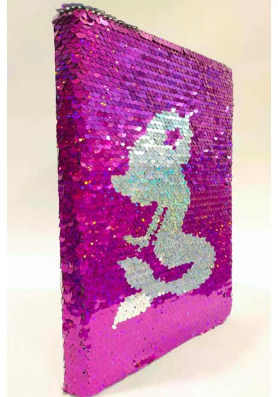Mermaid Küçük Deniz Kızı Tasarım Pul İşlemeli Defter