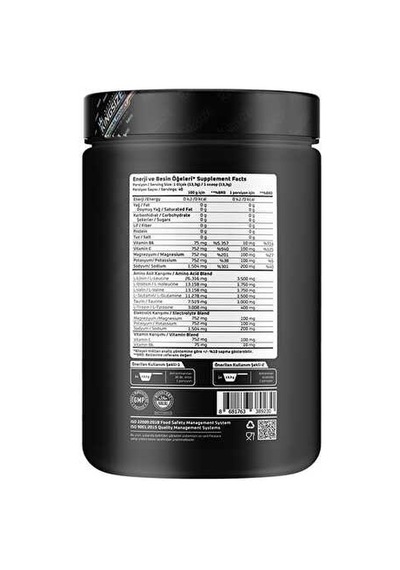 Kingsize Nutrition Bcaa Complex Powder 532 Gr - Portakal