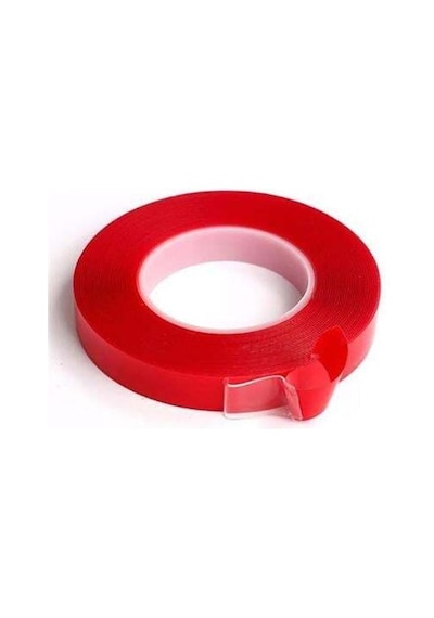 2 Metre Güçlü Yapışkanlı Çift Taraflı Slikon Pratik Şeffaf Bant - Cc07yt1203yu