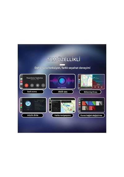 Kablosuz Android Auto/car Play Usb Dongle Cihazı Lisinya