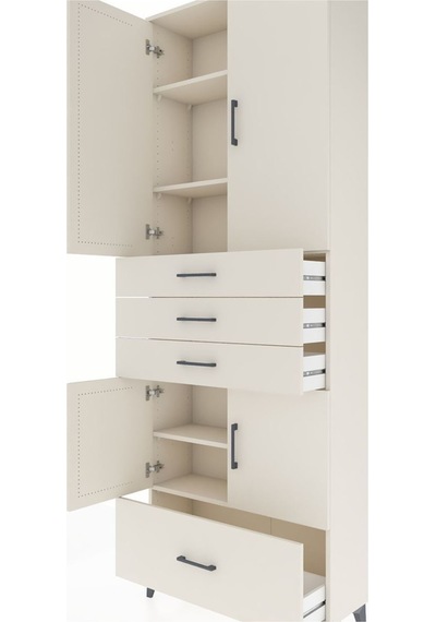 Arges Dolap 5 Raflı 4 Çekmeceli 4 Kapaklı 88x30x243 Aytaşı-aytaşı Aytası Arges Dolap 5 Raflı 4 Çekmeceli 4 Kapaklı 88x30x243 Aytaşı-aytaşı Aytası