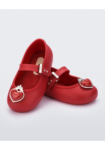 Mini Melissa Soft Ballerina Princess Kız Çocuk Ayakkabı 38098 Kırmızı