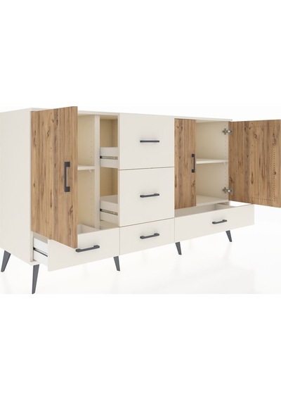 Kronos Konsol 4 Raflı 5 Çekmeceli 3 Kapaklı 176x59x99 Aytaşı-çam/ Aytaşı-çam/aytaşı Kronos Konsol 4 Raflı 5 Çekmeceli 3 Kapaklı 176x59x99 Aytaşı-çam/ Aytaşı-çam/aytaşı