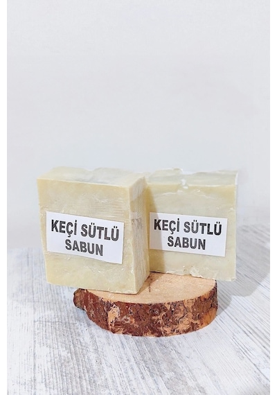 Doğal Keçi Sütü 2 Adet Peeling Cilt Sabunu Doğal
