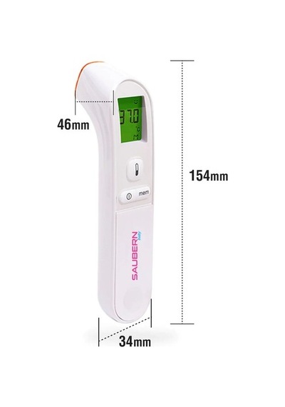 Saubern Baby BNT9602 Dijital Temassız Vücut ve Alından Ateş Ölçer